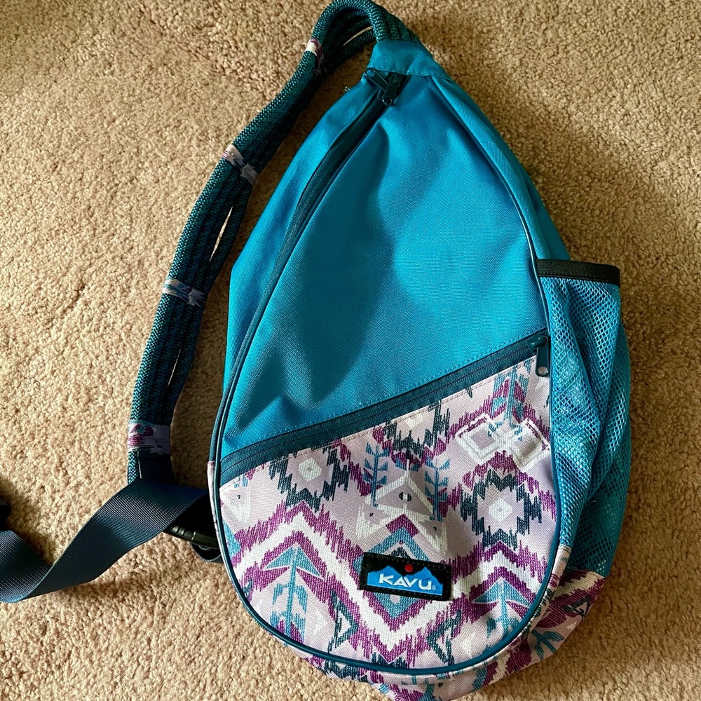 Kavu Rope Backpack teal